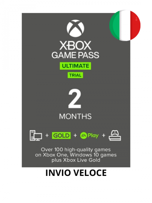 XBOX GAME PASS ULTIMATE TRIAL 2 MESI